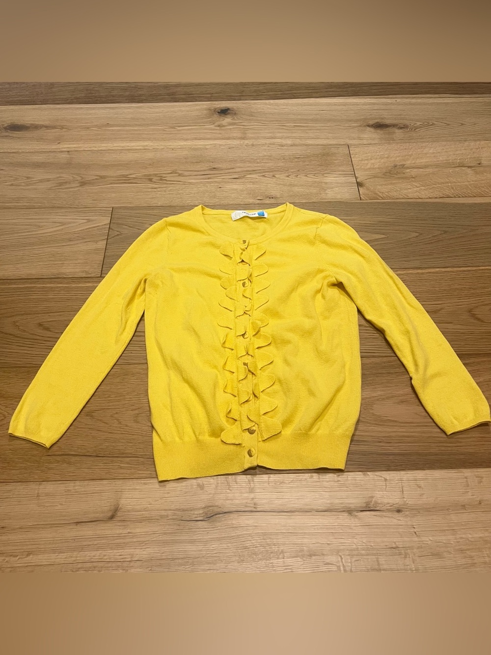 Anthropologie Sparrow Shoreline Scallop Cardigan Sweater - Picture 2 of 7